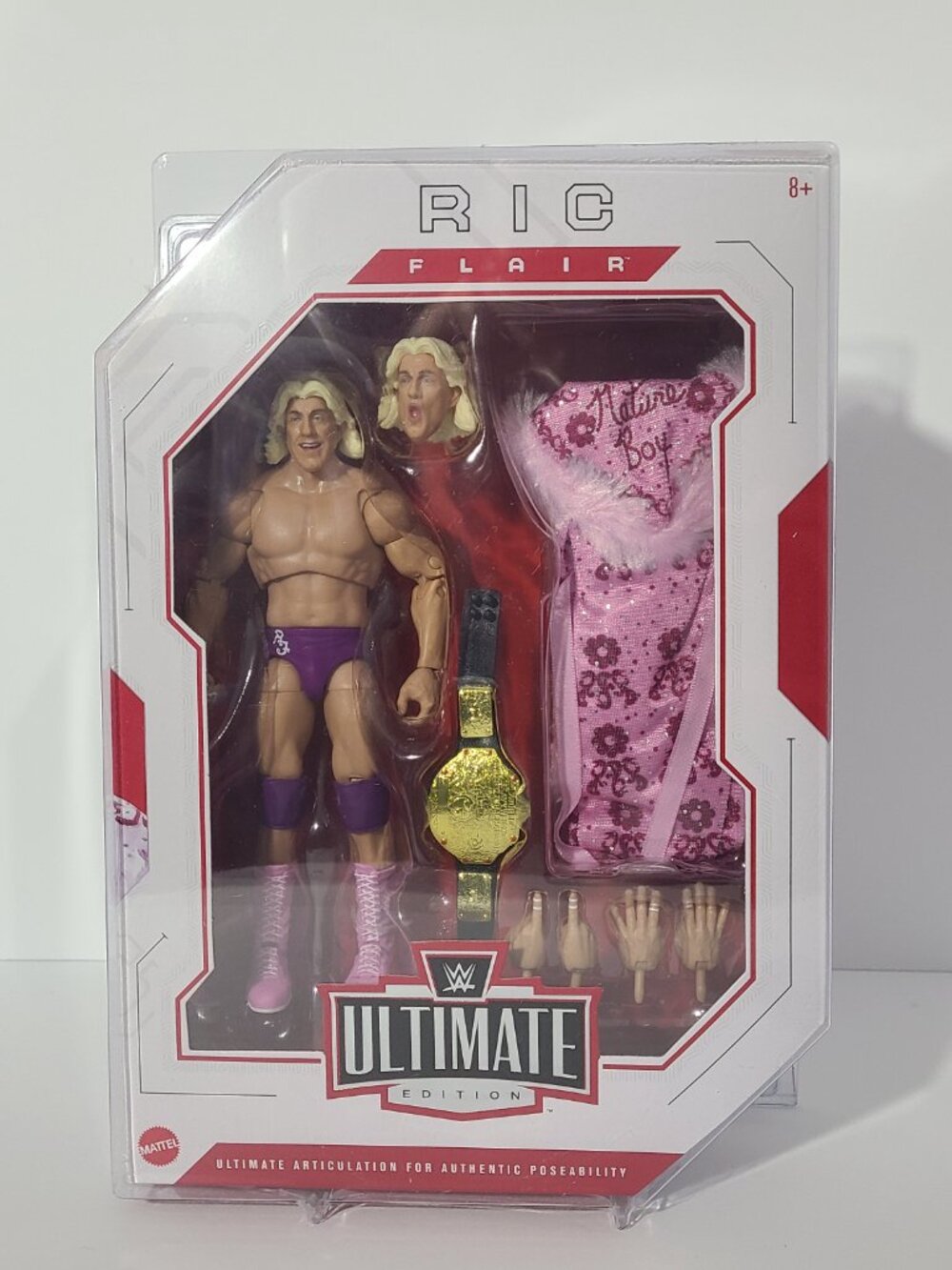 WWE Ultimate Edition Ric Flair Figure w/Defender Case New/Sealed